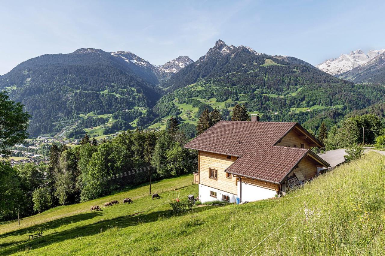 Appartamento Haus Gruener Wald Bartholomäberg Esterno foto
