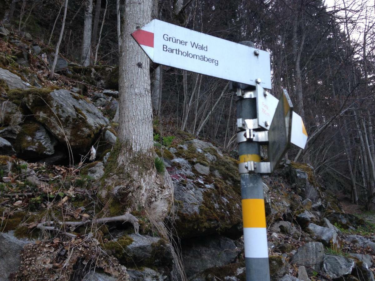 Appartamento Haus Gruener Wald Bartholomäberg Esterno foto